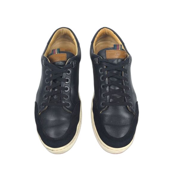 ROYAL ALBARTROSS Knightfox Spikeless Golf Shoes Black Leather Minimal Preppy 7 - Picture 5 of 9